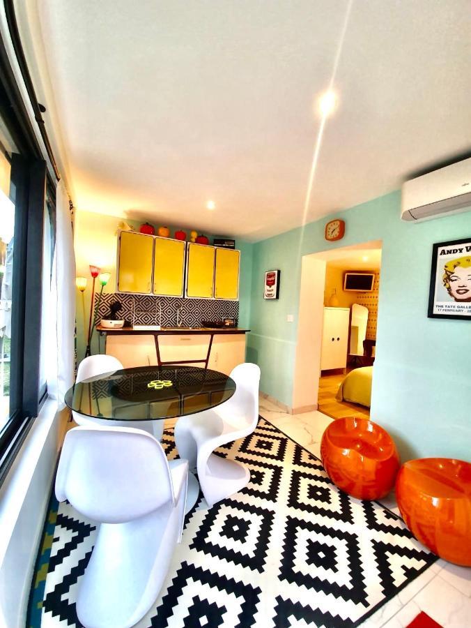 La Maison Pop Appartement Meuble Independant Avec Jardin Romans-sur-Isère المظهر الخارجي الصورة