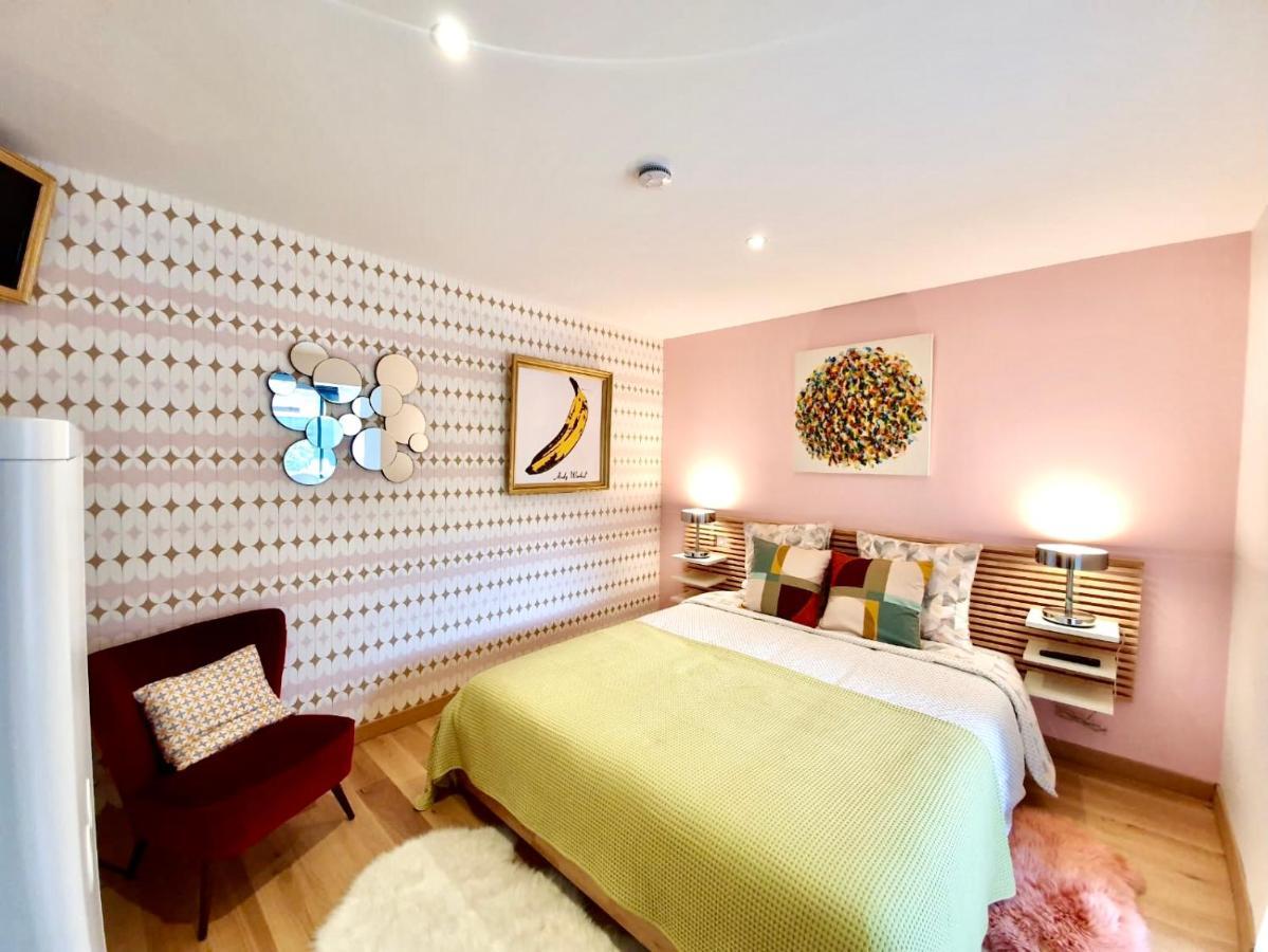 La Maison Pop Appartement Meuble Independant Avec Jardin Romans-sur-Isère المظهر الخارجي الصورة