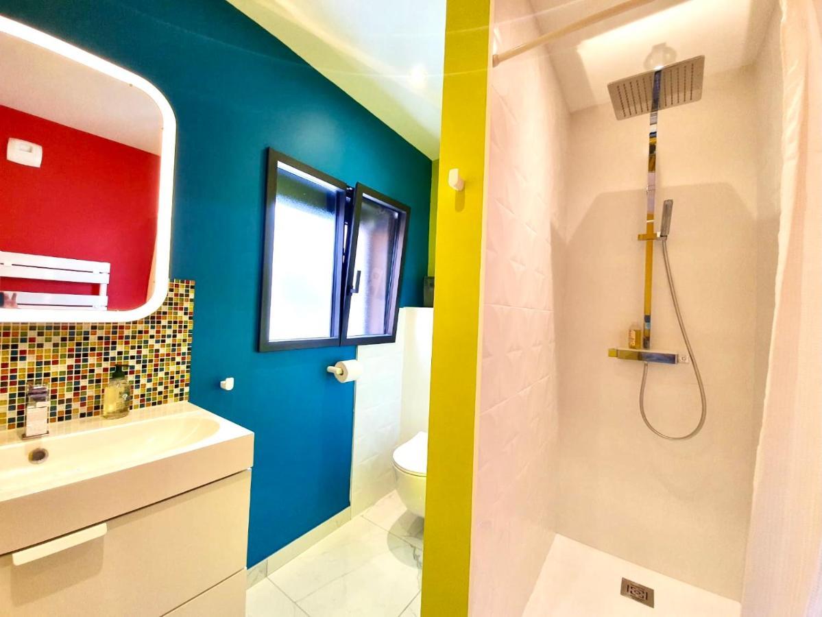 La Maison Pop Appartement Meuble Independant Avec Jardin Romans-sur-Isère المظهر الخارجي الصورة