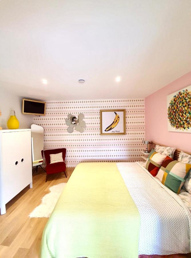 La Maison Pop Appartement Meuble Independant Avec Jardin Romans-sur-Isère المظهر الخارجي الصورة